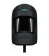 Detetor de movimento e quebra de vidro cableado Ajax Preto
