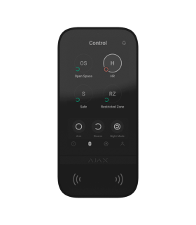 Keypad TouchSreen Ajax nero