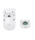 White Ajax FIBRA motion detector with photo collection and photo on request