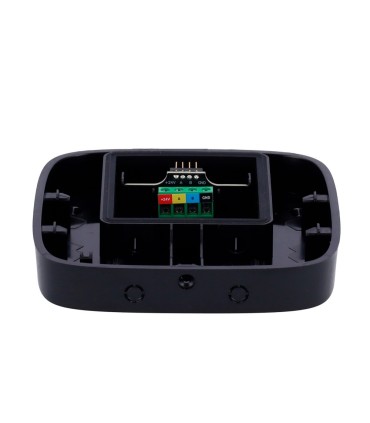 Black outdoor siren for Ajax Fibra system, black color