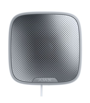 Sirena da esterno bianca per sistema Ajax Fibra