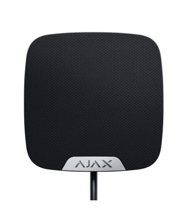 Black indoor siren for Ajax Fibra system