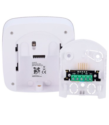 White indoor siren for Ajax Fibra system