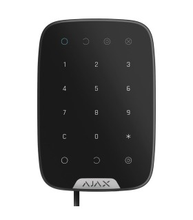 Black tactile keypad for Ajax Fibra system