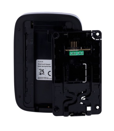 Teclado táctil preto para sistema Ajax Fibra