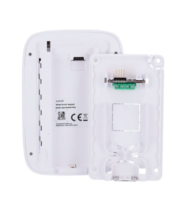 White tactile keypad for Ajax Fibra system