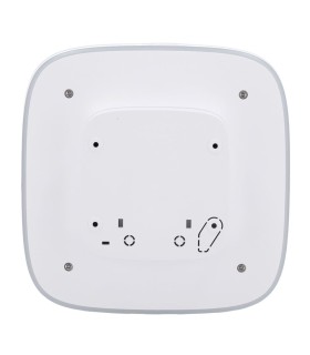 Ajax Superior StreetSiren DoubleDeck Fibra Blanco — Sirena de Exterior Cableada Personalizable Grado 2
