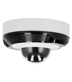Telecamera IP Mini Dome Ajax in bianco con 8MP e audio
