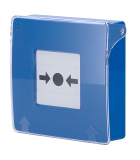 Pulsante Manuale di Allarme Antincendio ManualCallPoint - Azzurro