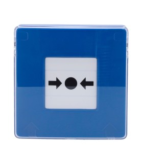 Manual Fire Alarm Button ManualCallPoint - Blue