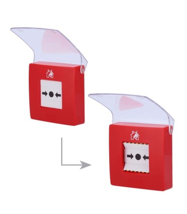 Botón Manual de Alarma de Incendio ManualCallPoint - Rojo