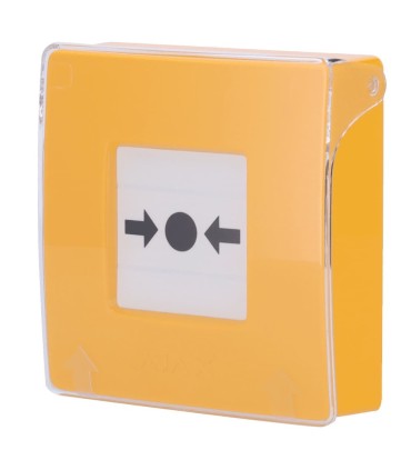 Botão de Alarme de Incêndio ManualCallPoint - Amarelo