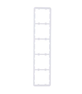 Frame for five switches Vertical