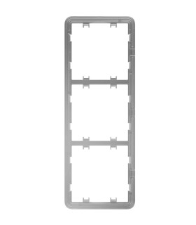 Frame for three switches Vertical