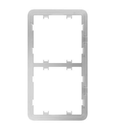 Frame for two switches Vertical