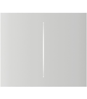 Pannello touch per doppia accensione colore bianco Verticale