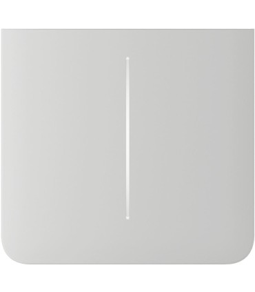 Tecla táctil duplo para um interruptor de luz Cor branca Vertical