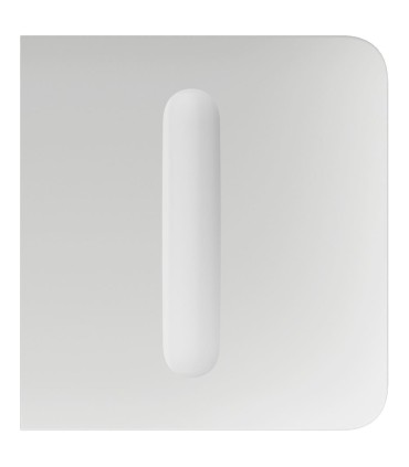 Tactile side button for dimmable light switch white color