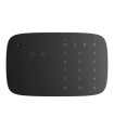 Teclado de alarma Ajax con sirena y lector de etiquetas y tarjetas color negro
