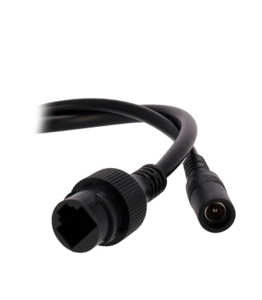 Cámara Mini Domo IP Ajax en color negro con 8MP lente de 4mm y audio