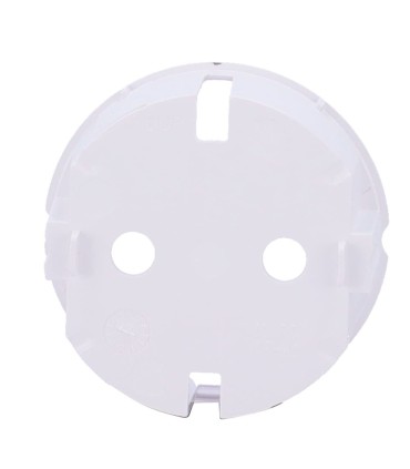 Ajax central cover for basic type F socket white color