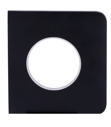 Copertura laterale Ajax per presa base tipo F colore nero