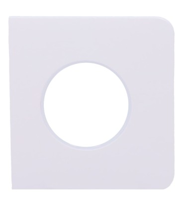 Tampa lateral Ajax para tomada básica tipo F cor branco