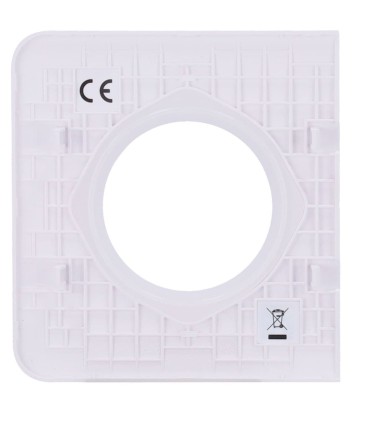 Tapa lateral Ajax para enchufe básico tipo F color blanco