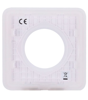 Cache Ajax pour prise basique type F couleur blanc