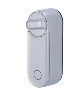 Fechadura com chaveiro inteligente BLE e WiFi da Yale cor prata