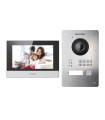 DS-KIS703Y-P - Kit Videocitofono Hikvision a 2 Fili con Monitor Wi-Fi 7" e Telecamera 2MP