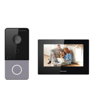 DS-KIS605-P(C) - Videoportero IP Hikvision PoE | Lisintec