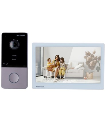 DS-KIS607-S - Kit Visiophone IP Hikvision 7" | Lisintec