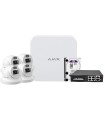 NVRKIT108T-4 - Kit de Vidéosurveillance IP Ajax avec 4 Caméras Turret Safire Smart 4MP