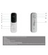 Ajax Doorbell Preto — Videoporteiro IP Wi-Fi de 4 MP com IA
