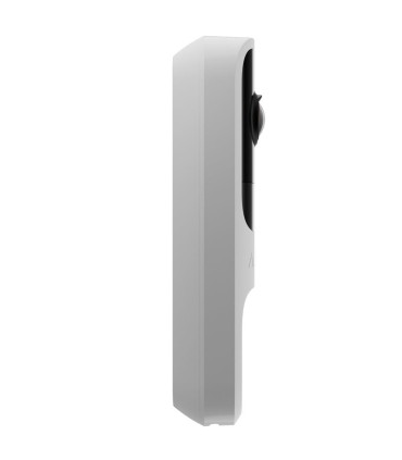 Ajax Doorbell Branco — Videoporteiro IP Wi-Fi de 4 MP com IA