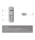 Ajax Doorbell Branco — Videoporteiro IP Wi-Fi de 4 MP com IA
