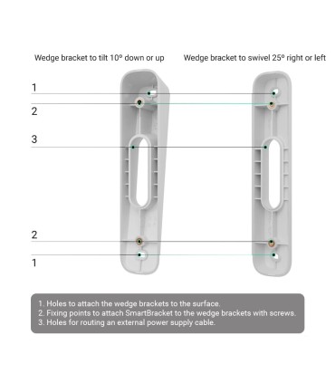 4 MP Doorbell with Integrated AI Ajax white Color