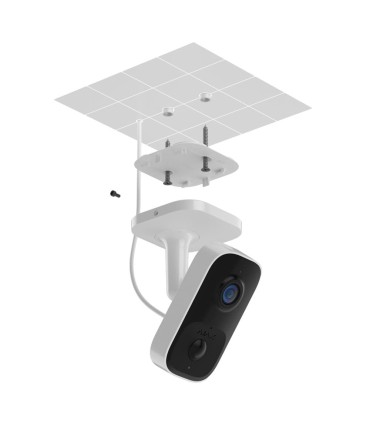 Ajax IndoorCam Noir — Caméra Wi-Fi d'Intérieur 4 MP avec IA