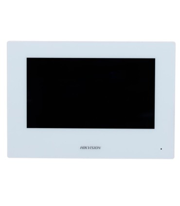 Monitor per videocitofono Touch screen TFT da 7" - DS-KH6320-WTE1-W