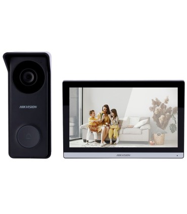 DS-KIS313-P - Kit videocitofonico Tecnologia analogica a 4 fili & WiFi