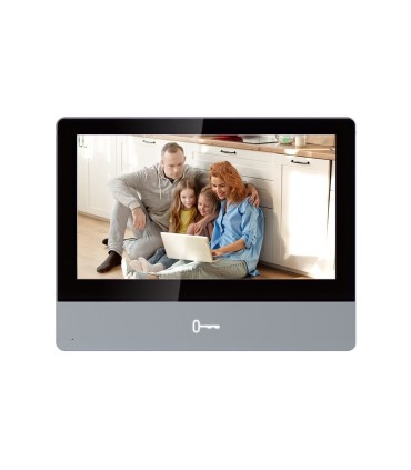 Moniteur pour interphone vidéo Écran tactile IPS de 7" - DS-KH8350-WTE1/EU