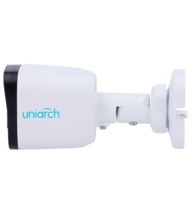 KIT118-B42POE - Kit Videosorveglianza IP Uniarch NVR PoE 8 Canali + 4 Telecamere Bullet 2MP con Microfono