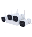 Kit Uniview Video Surveillance Kit con Connessione Ethernet e WiFi