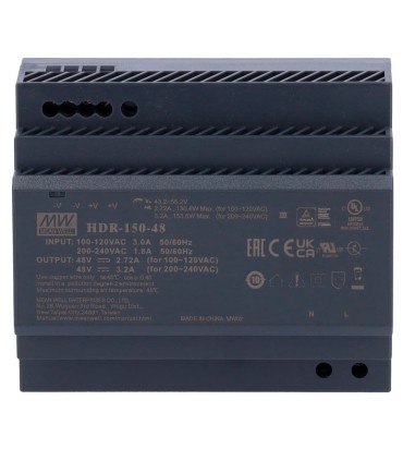 DS-KAW150-4N - Power supply DC output 48 V / 3.2 A / 150 W
