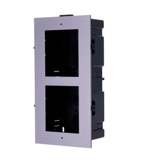 DS-KD-ACF2 -Panneau frontal et boîtier encastré pour jusqu´à 2 modules