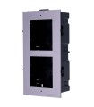 DS-KD-ACF2 -Panel frontal y caja de registro encastrada hasta 2 módulos