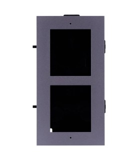 DS-KD-ACF2 -Panel frontal y caja de registro encastrada hasta 2 módulos