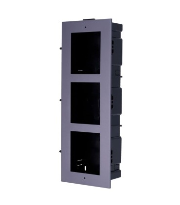 DS-KD-ACF3 -Front panel and flush mount box for 3 modules