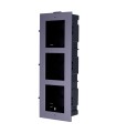 DS-KD-ACF3 -Panel frontal y caja de registro encastrada hasta 3 módulos